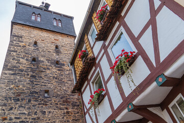 Die Altstadt von Hildesheim in Niedersachsen