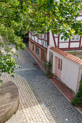 Die Altstadt von Hildesheim in Niedersachsen