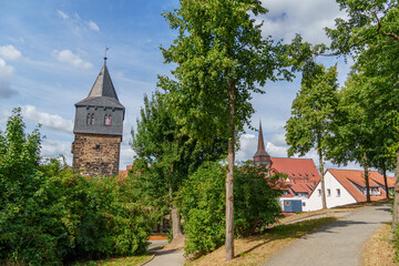 Die Altstadt von Hildesheim in Niedersachsen