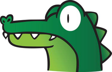crocodile face