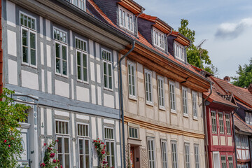 Die Altstadt von Hildesheim in Niedersachsen