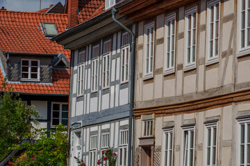 Die Altstadt von Hildesheim in Niedersachsen
