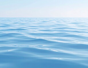 Naklejka premium Calm ocean surface