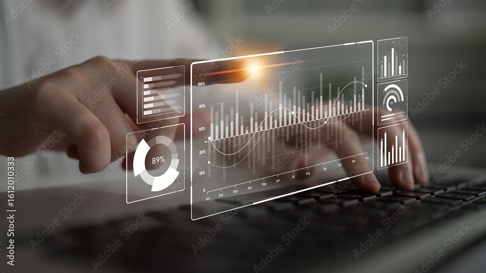 Poster big data and analytics support real-time insights, predictive modeling, and data-driven decisions fo
