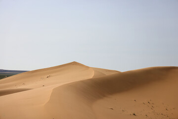 The Senek Tuya Dunes in Mangystau, Kazakhstan