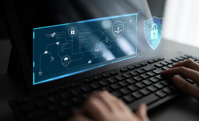 Cyber security protects against breaches, hacks, and network attacks using strong infrastructure...