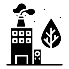 Low Emission line icon