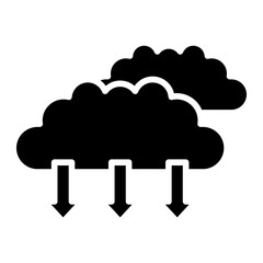 Carbon dioxide line icon