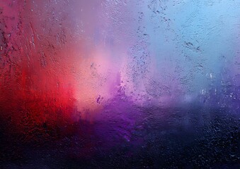 Obraz premium Red, Pink, and Blue Abstract Painted Texture – Vibrant Colorful Background
