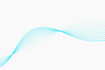 Obraz premium abstract dotted wave background