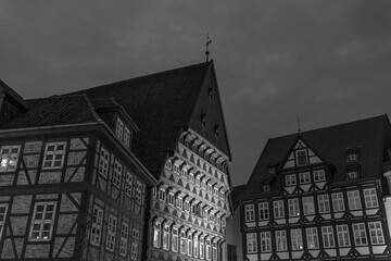 Obraz premium Die Alstadt von Hilesdheim in Niedersachsen