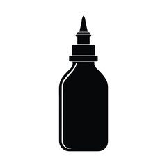 vector illustration of a bottle