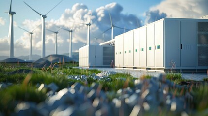 AI maintenance robots in eco data center