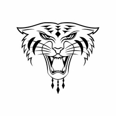 Minimal Face Line Art With Floral Crown 1