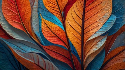 This name reflects the season, the main subject (leaves), and that it's decorative or used as a background or pattern Let me know if you want a shorter or more artistic version