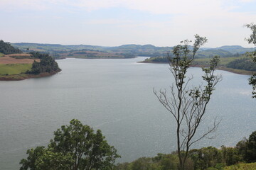 Lago Salto Santiago - Rio Igua&ccedil;u