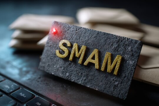 Alert regarding spam virus notification sent via email for users to take immediate action against potential threats