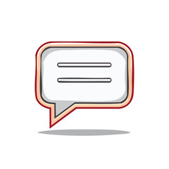 Fototapeta premium Comic Style Speech Bubble Graphic Icon Communication Concept Dialogue Symbol
