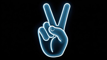 Fototapeta premium Hand Sign Symbol Gesture, no logos, no brands