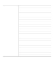 A printable Cornell Notes layout in actual US Letter size (8.5x11 inch), ideal for students, journaling, and academic note-taking. Minimalist and aesthetic design.
