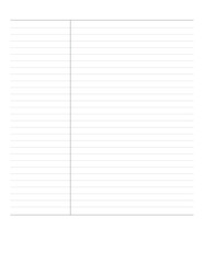 A printable Cornell Notes layout in actual US Letter size (8.5x11 inch), ideal for students, journaling, and academic note-taking. Minimalist and aesthetic design.