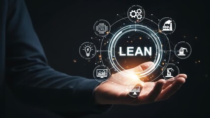 Lean Manufacturing: Optimizing Processes for Efficiency, Innovation, and Continuous Improvement - Lean Management Principles Explained - Powered by Adobe