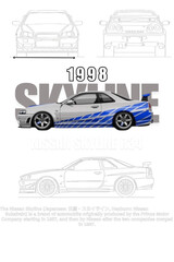 Obraz premium Plantilla Skyline diseño para camisetas