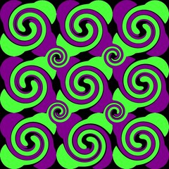 seamless pattern with circles