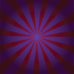 Retro Sunburst Background with Purple and Red Rays for Vintage Designs. new, trendy, 2025, unique,