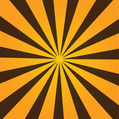 Obraz premium Abstract Rays Background Design With Warm Orange and Dark Brown Colors. new, trendy, 2025, unique,