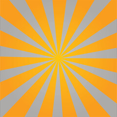 Abstract radial burst of golden yellow and gray lines creating a vibrant sunburst pattern. new, trendy, 2025, unique,