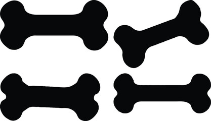 Dog Treat Silhouette Icon