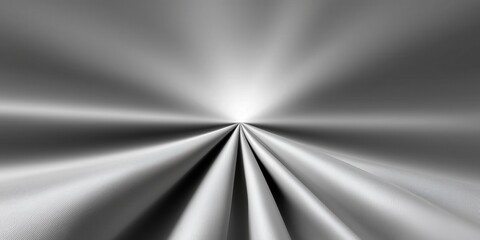 Abstract radiating pattern with metallic waves and central focus