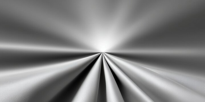 Abstract radiating pattern with metallic waves and central focus