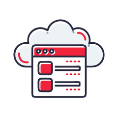 Web Hosting Icon