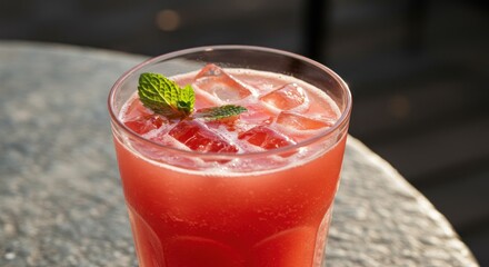 Refreshing summer drink