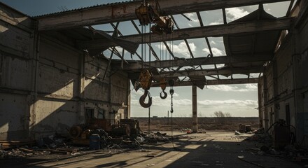 Abandoned factory interior (2)