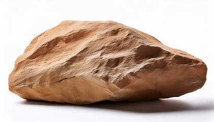 sandstone isolated on white background