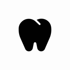 healthy teeth icon sign vector