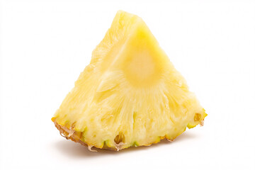 Fresh Slice of a Ripe Pineapple.
