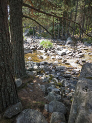 Rila Mountain near Beli Iskar River, Bulgaria
