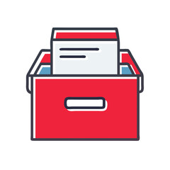 Archive Box Icon