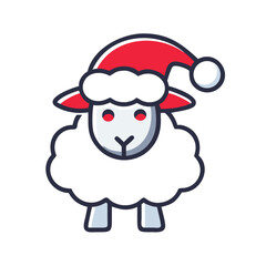 Christmas Lamb Icon