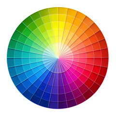 Obraz premium color palette guide for your design isolated on white background. PNG Transparent file type with high definition quality And vibrant color grading Available.