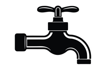 faucet  vector icon illustration