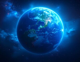 Obraz premium Earth in space