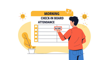 Interactive Morning Check In Board For Positive Classroom Community Building