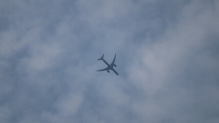 airplane in the sky
