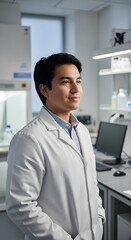 Fototapeta premium Scientist in Lab