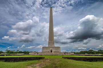 Fototapeta premium San Jacinto monument near Houston, Texas